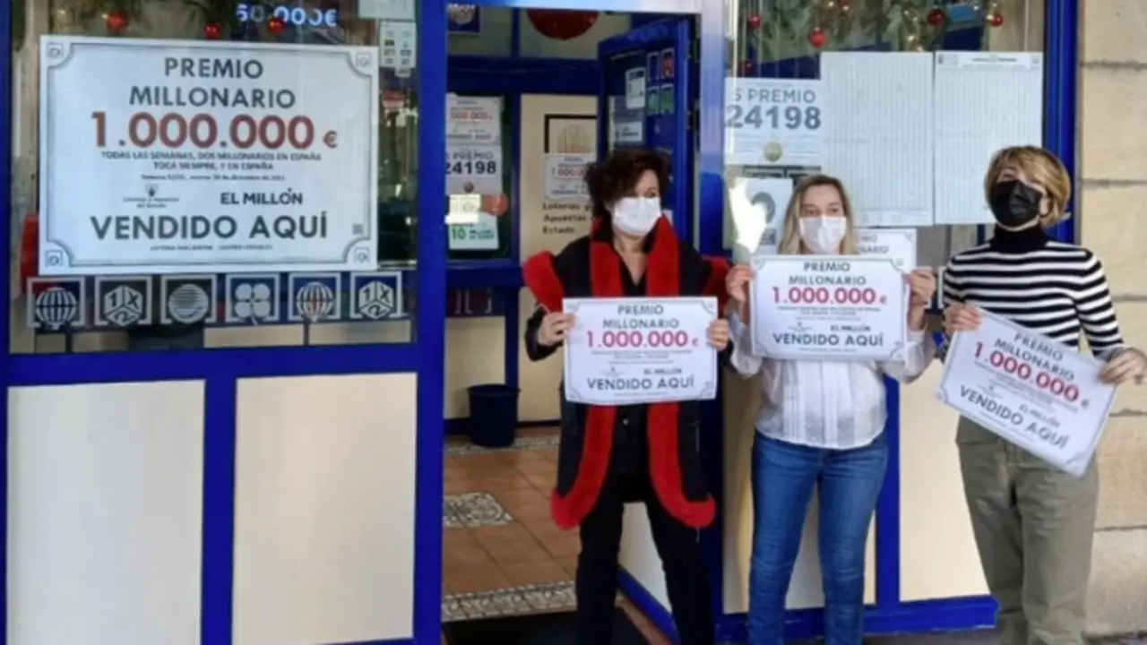 Premio el MILLON de euros de euromillones en la Administraci&oacute;n n 3 de
Castro.