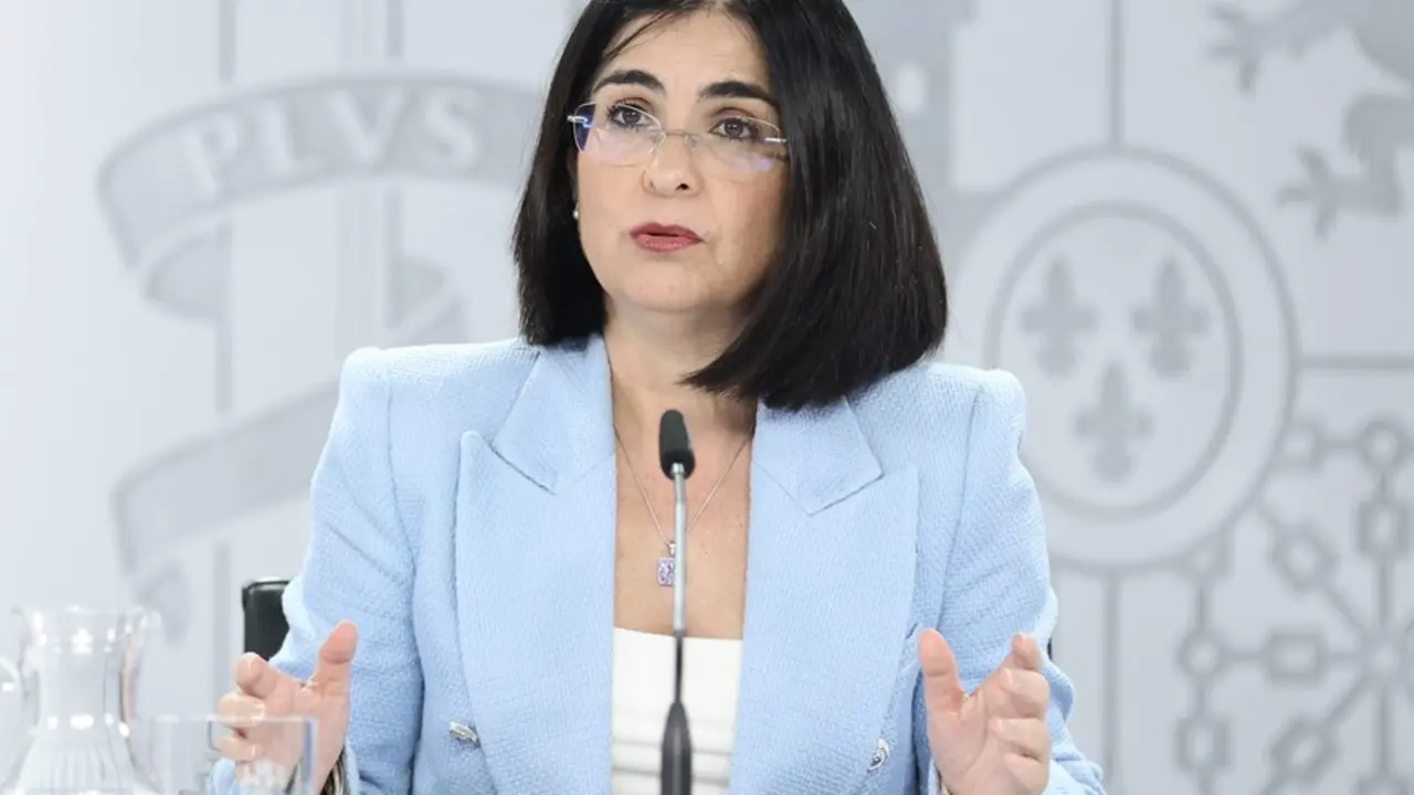 La ministra de Sanidad, Carolina Darias.