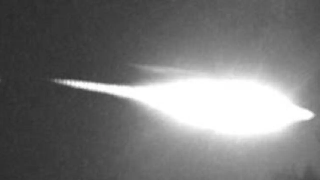 La bola de fuego por el sur peninsular a 150.000 km/hora.