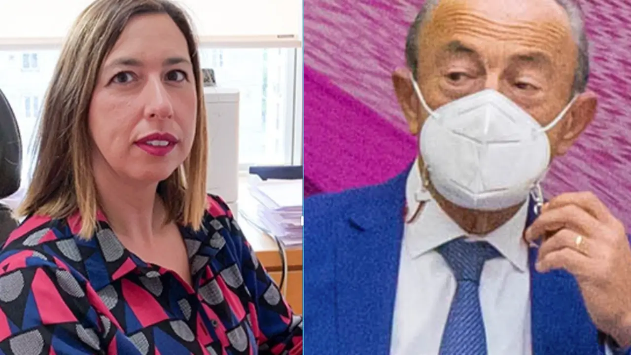 La consejera de Econom&iacute;a, Mar&iacute;a S&aacute;nchez y el consejero de Industria, F. L. Marcano. / ALERTA