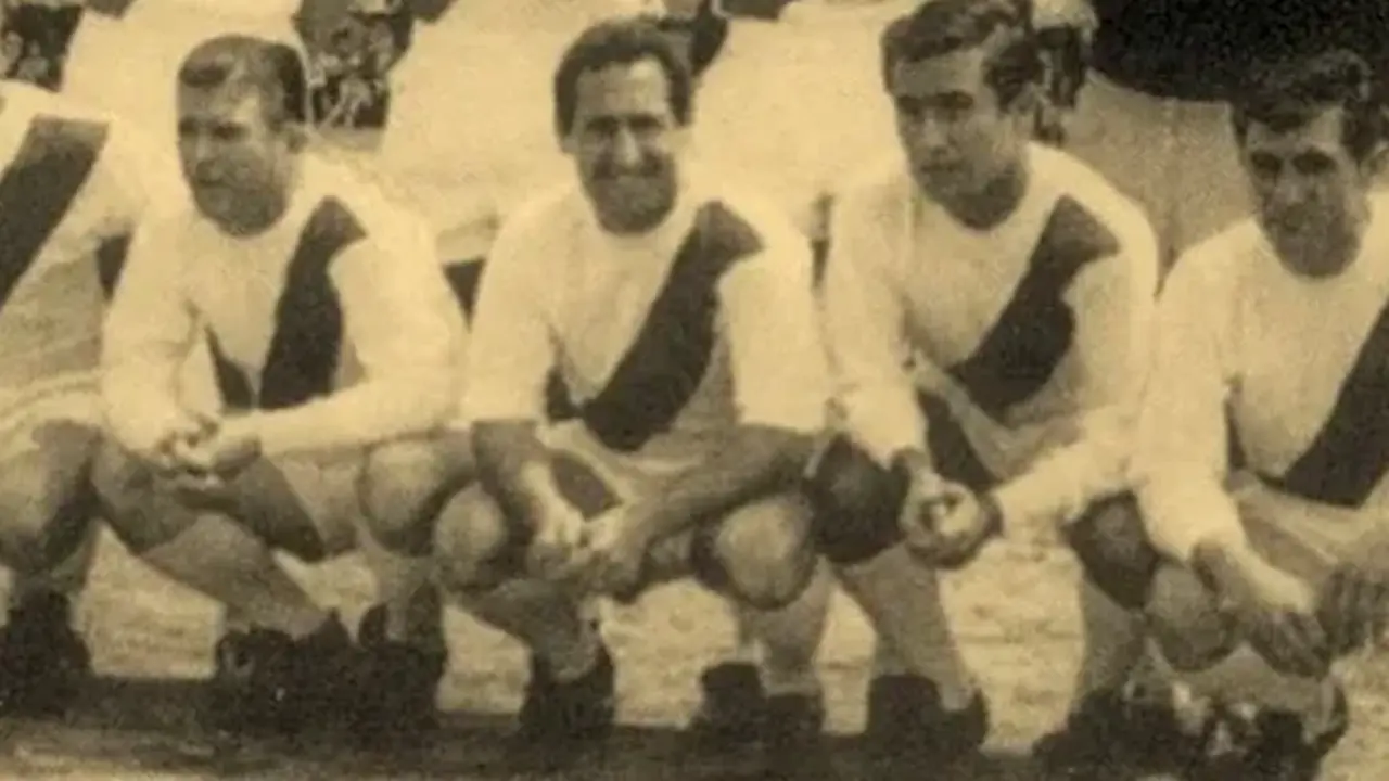 Gento en su etapa en el Rayo Vallecano.