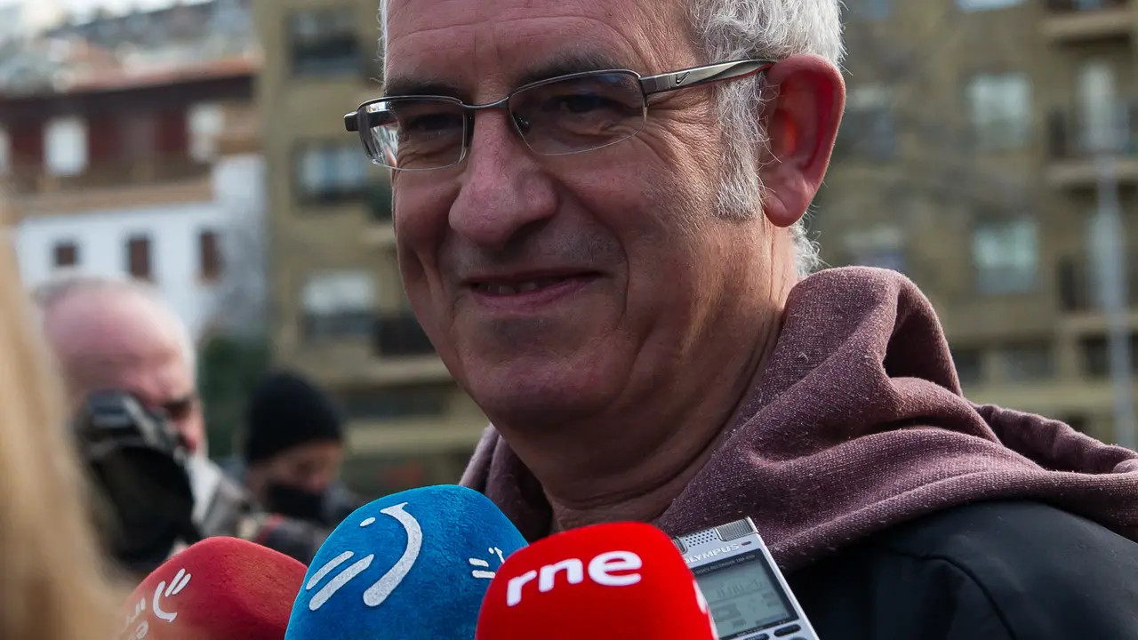 MIKEL Albisu "Antza" accede al juzgado de San Sebastian 21/12/2021 Foto Unanue