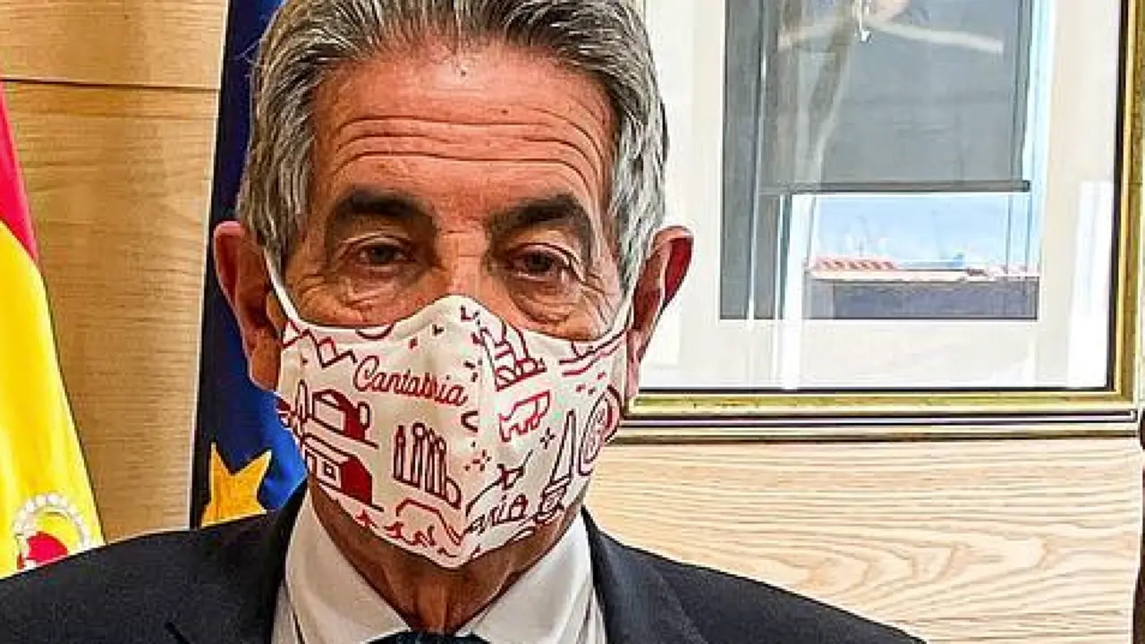 El presidente de Cantabria, M. A. Revilla.
