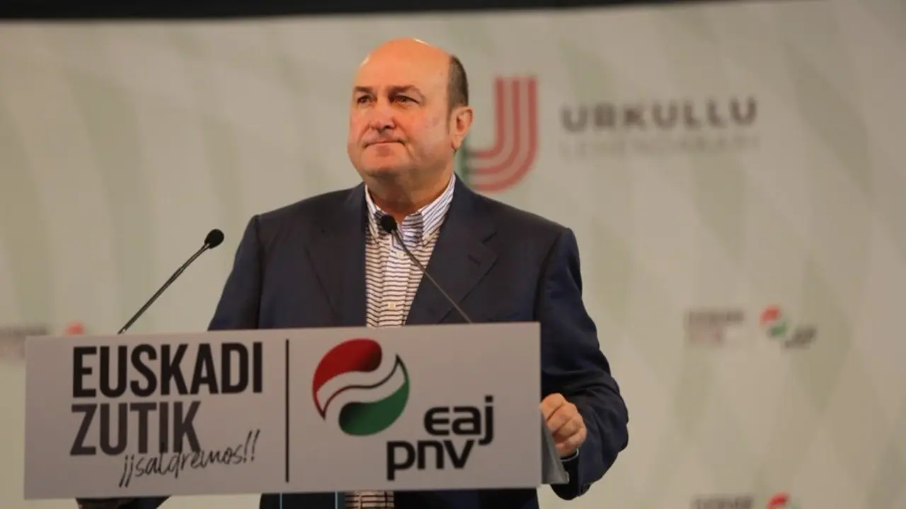 El representante del NV, Andoni Ortuzar. / AEE