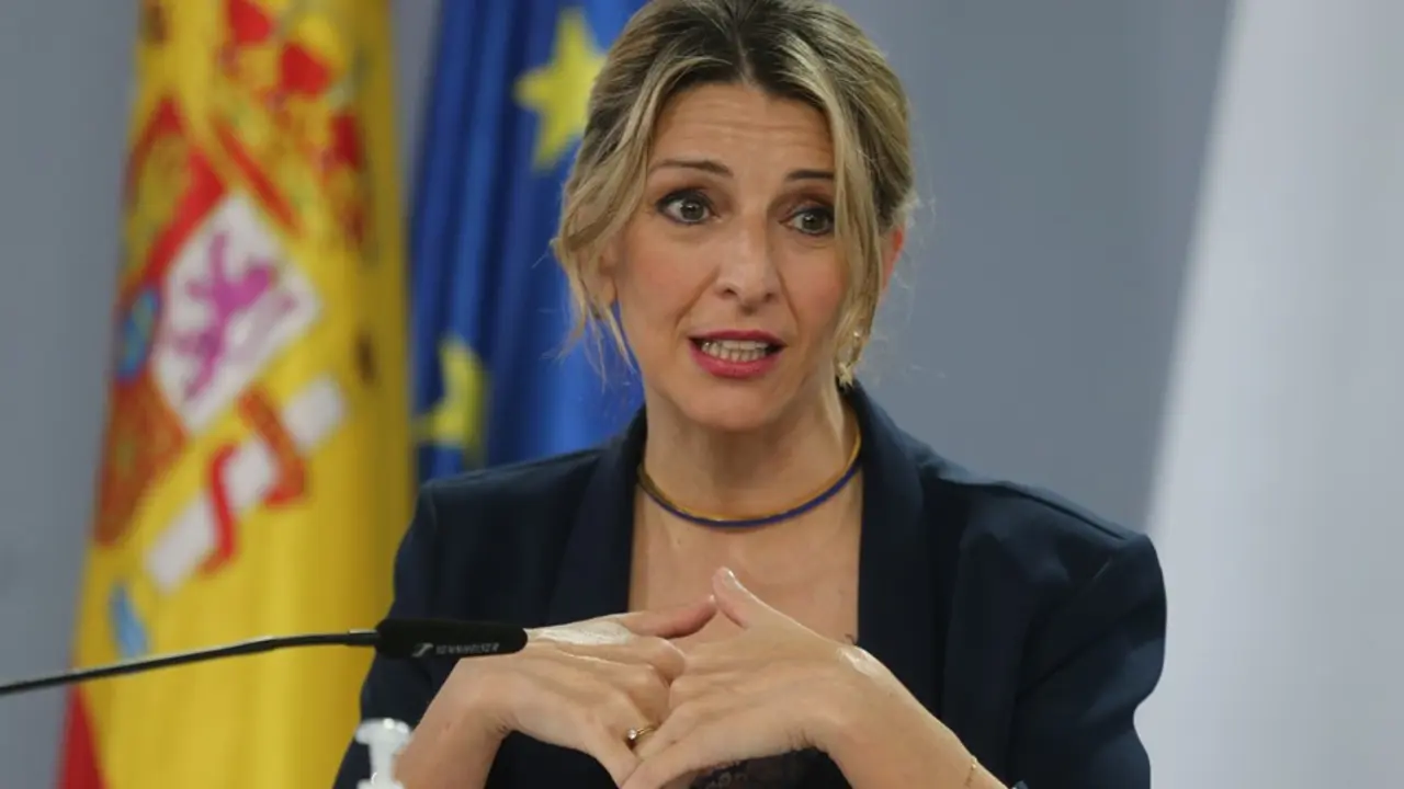 La vicepresidenta segunda y ministra de Trabajo y Econom&iacute;a Social, Yolanda D&iacute;az.