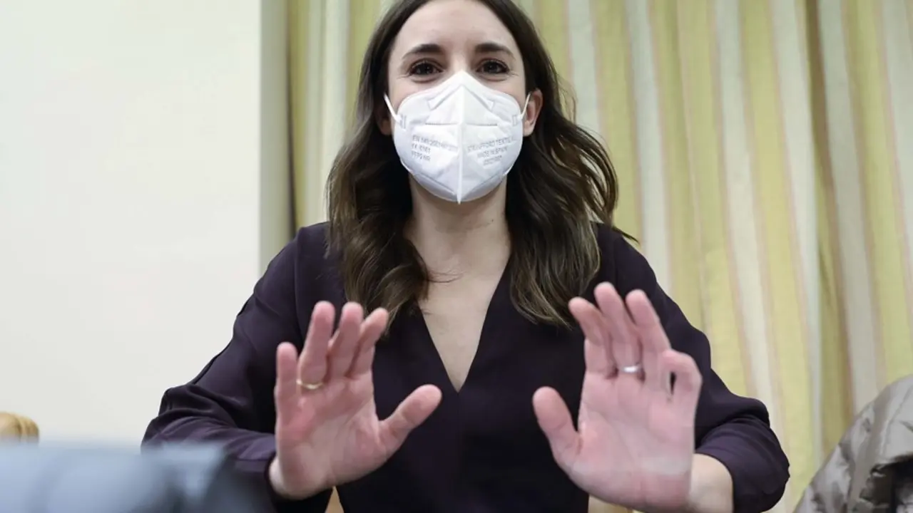 La ministra de Igualdad, Irene Montero, comparece en la Comisi&oacute;n de Igualdad en el Congreso de los Diputados
