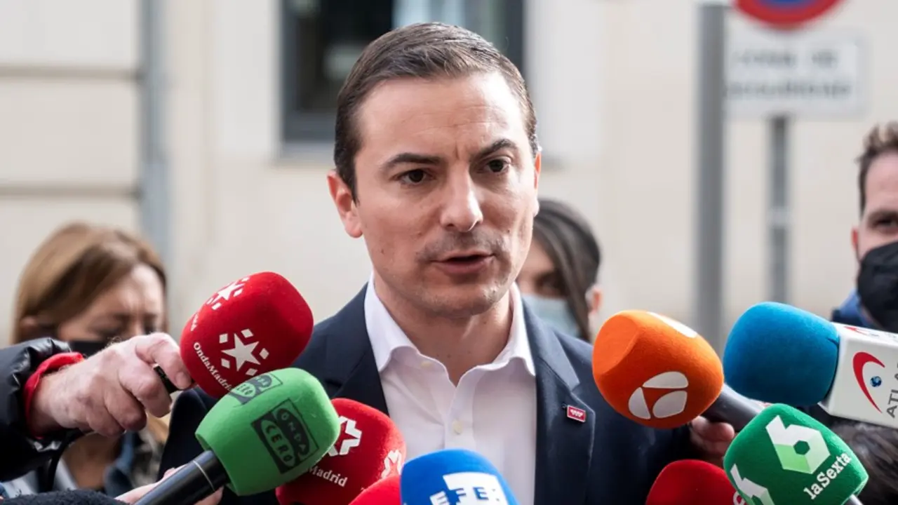 El secretario general del PSOE en Madrid, Juan Lobato.