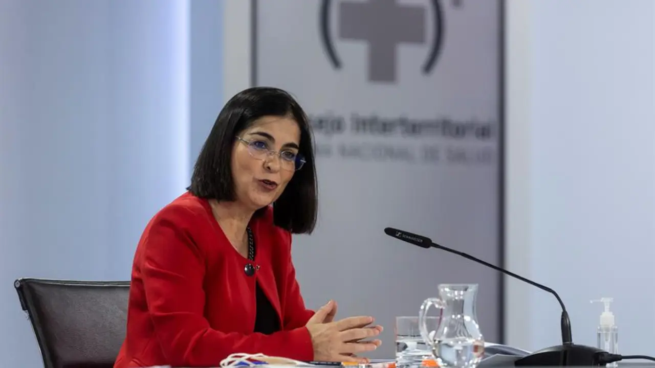 La ministra de Sanidad Carolina Darias, en una fotograf&iacute;a de archivo. EFE/Rodrigo Jim&eacute;nez
