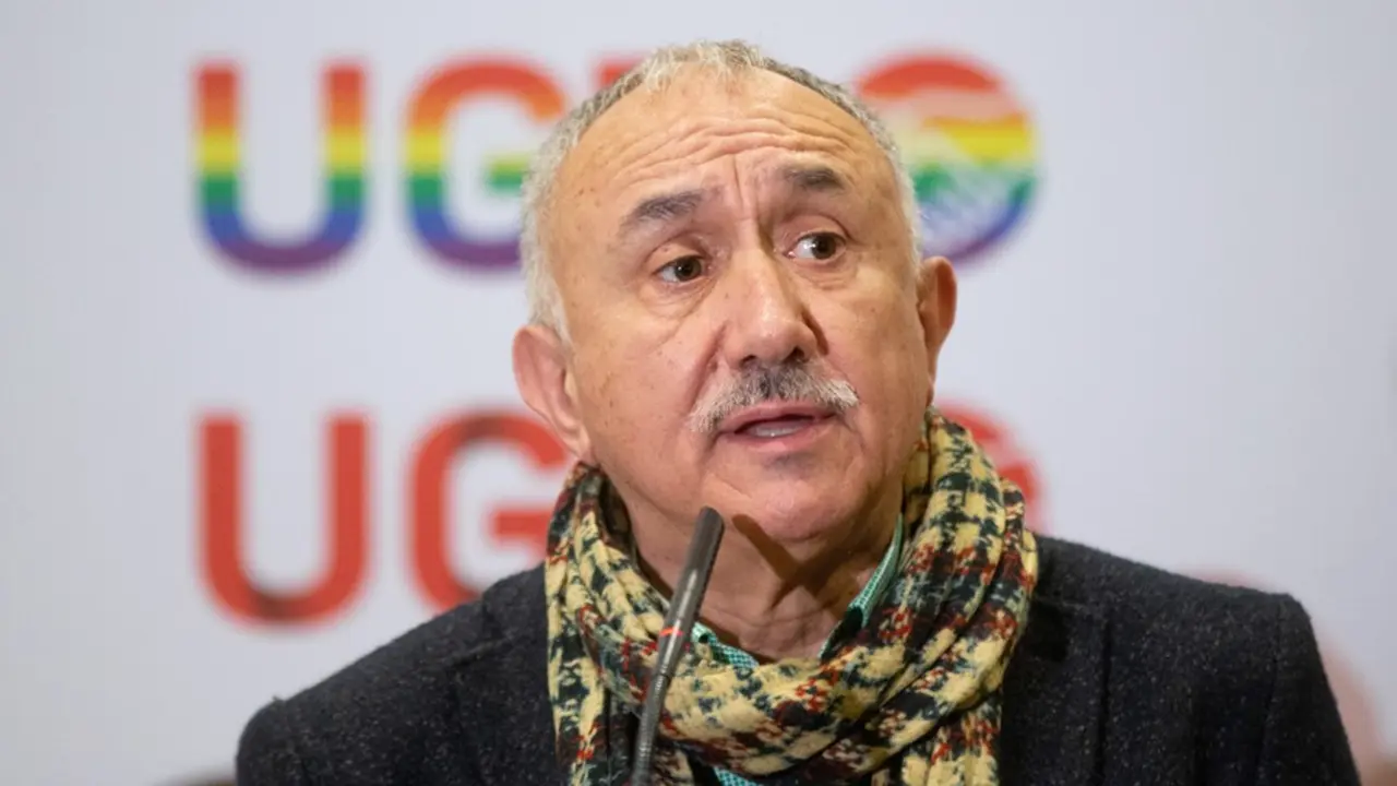 El secretario general del sindicato UGT, Pepe &Aacute;lvarez, en una imagen de archivo.