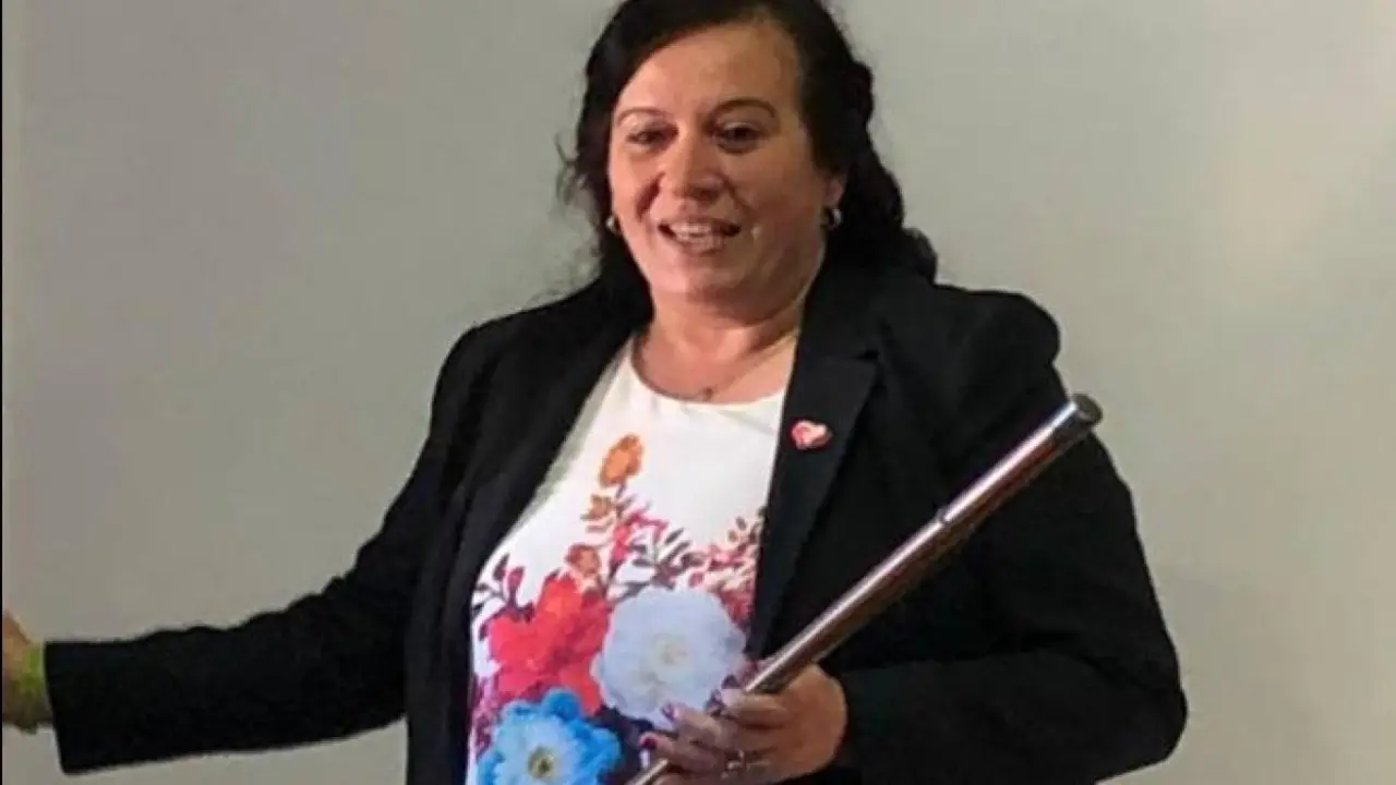 La exalcaldesa de Ruiloba, Sara Portilla del PRC. / ALERTA