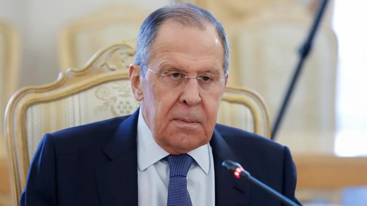 El ministro de Exteriores ruso, Sergu&eacute;i Lavrov, en una imagen de archivo.EFE/EPA/MAXIM SHEMETOV / POOL