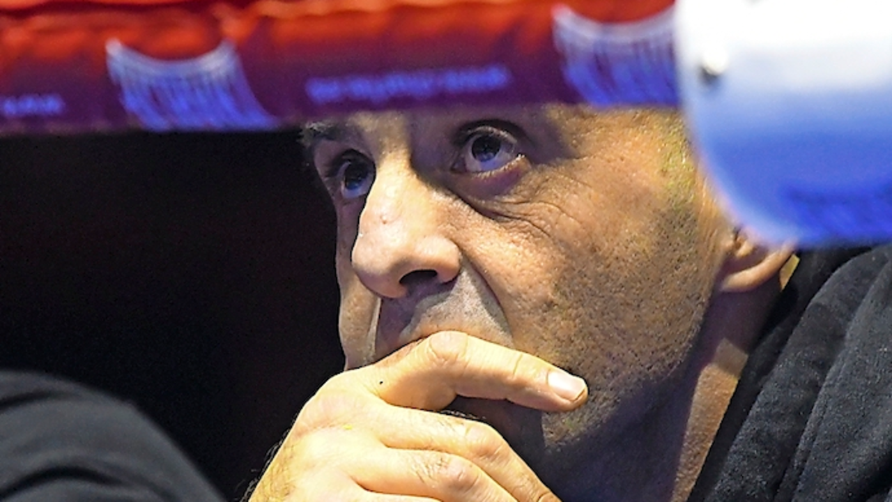 V&iacute;ctor Iglesias, entrenador de Sergio Garc&iacute;a 'El Ni&ntilde;o'. / Hardy