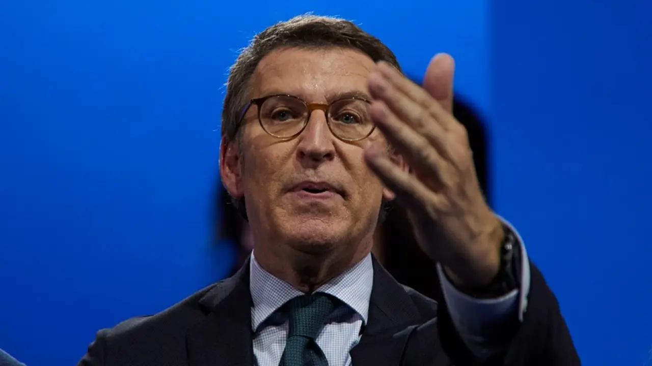 El presidente del partido del PP, Alberto N&uacute;&ntilde;ez Feij&oacute;o.