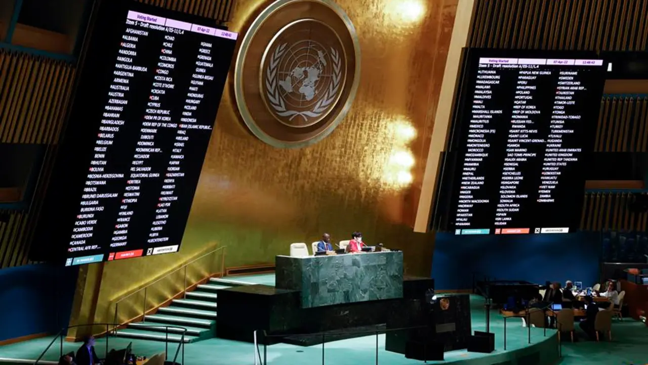 Las Naciones Unidas suspende a Rusia del Consejo de Derechos Humanos