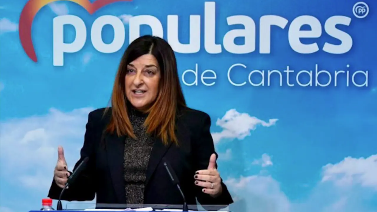 La presidenta del Partido Popular, Mar&iacute;a Jos&eacute; S&aacute;enz de Buruaga. / ALERTA