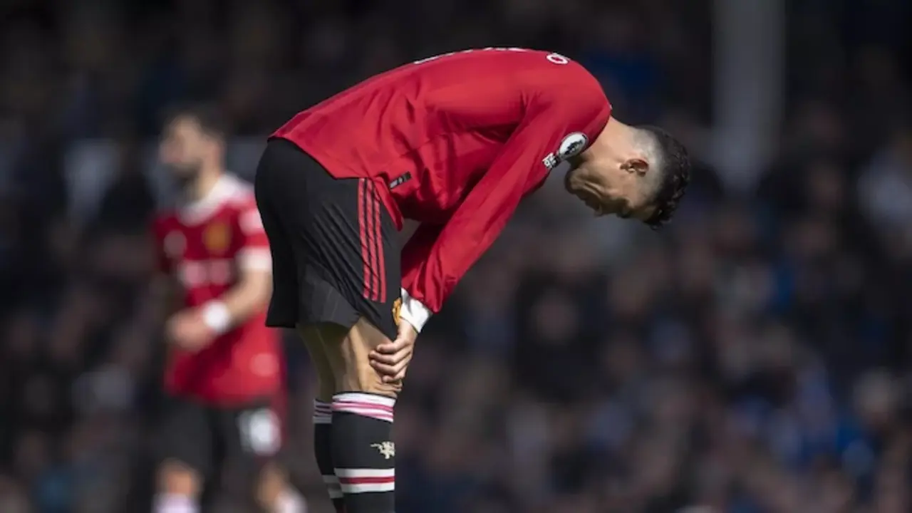 Delantero del Manchester United Cristiano Ronaldo