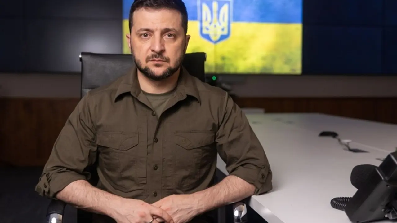 Cargar m&aacute;is
El presidente de Ucrania, Volodimir Zelenski.