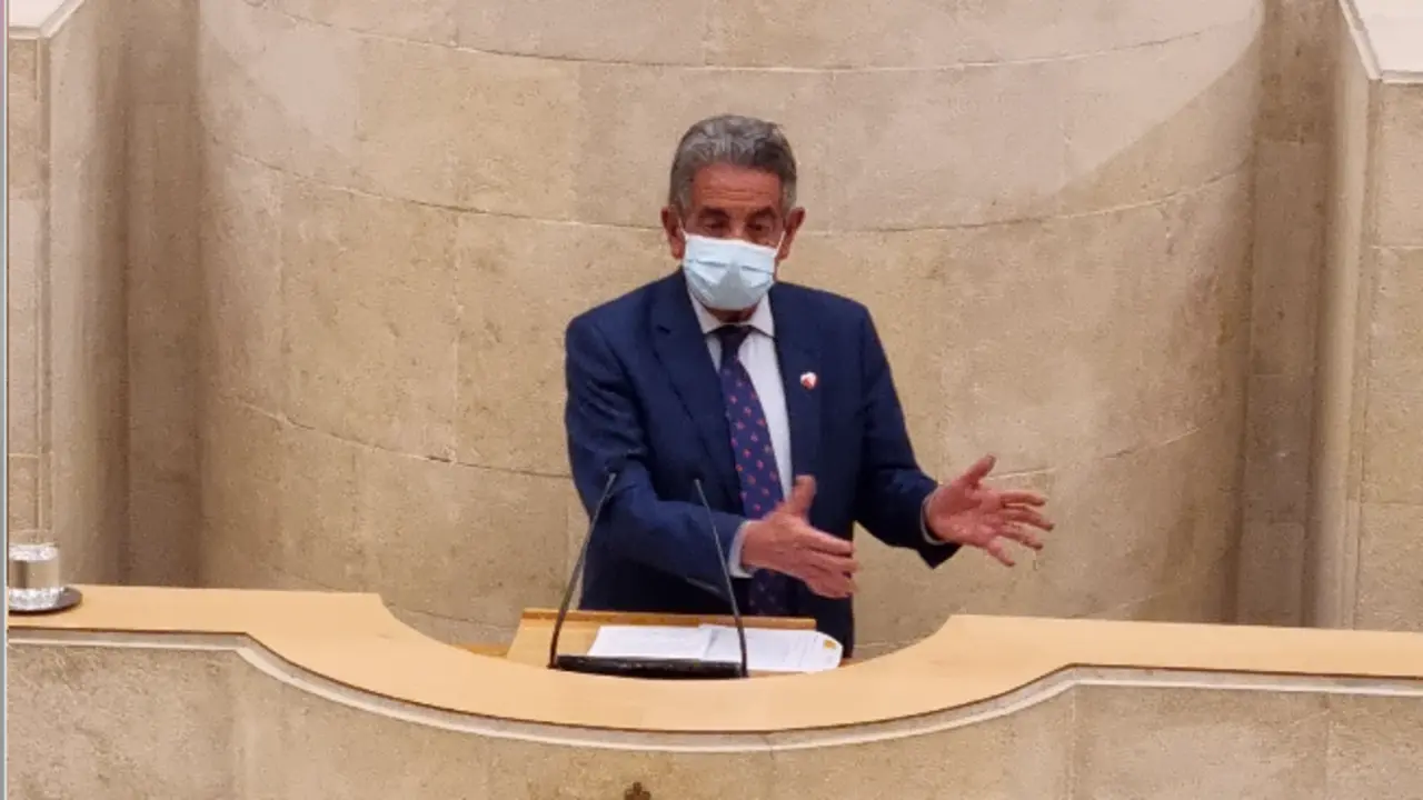 El regionalista y presidente de Cantabria, M. A. Revilla. / ALERTA