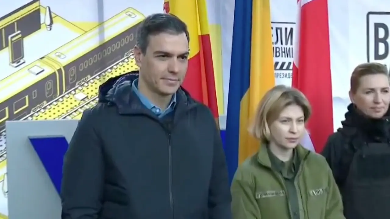S&aacute;nchez en Kiev.