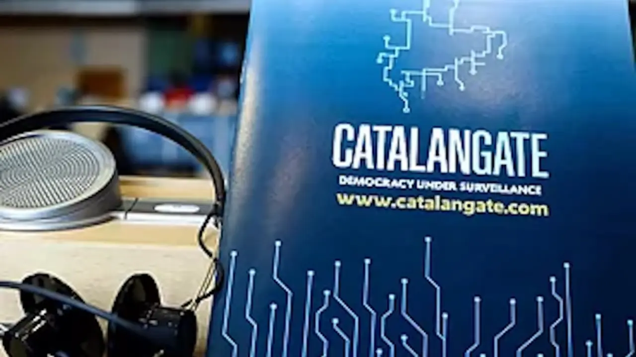 El independentismo denuncio el presunto espionaje en el Parlamento Europeo. KENZO TRIBOUILLARD AFP