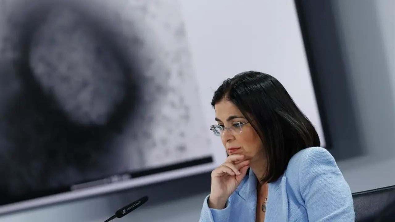 La ministra de Sanidad, Carolina Darias, este mi&eacute;rcoles en Madrid. EFE/ Mariscal