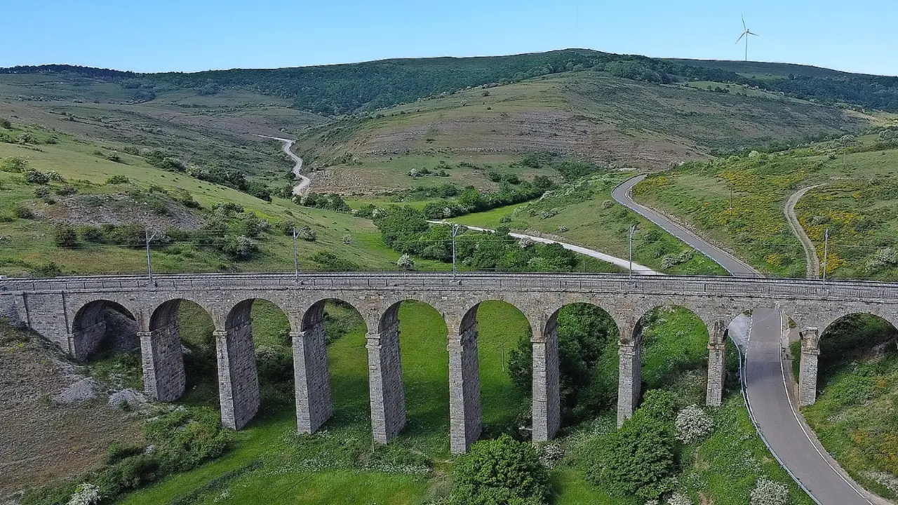 Territorio de la zona de Celada, en Campoo donde se han proyectado los el&oacute;licos. /  luis ma