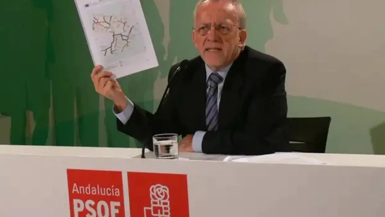 El presidente del PSOE-A, Manuel Pezzi FOTO: PSOE  PSOE