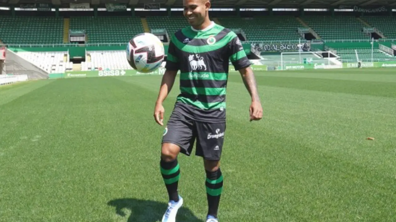 Juergen, ayer en su presentaci&oacute;n. / REAL RACING CLUB
