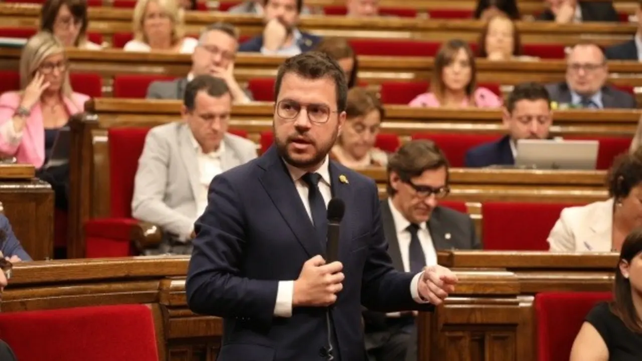 El presidente de la Generalitat, Pere Aragon&egrave;s. / AEE