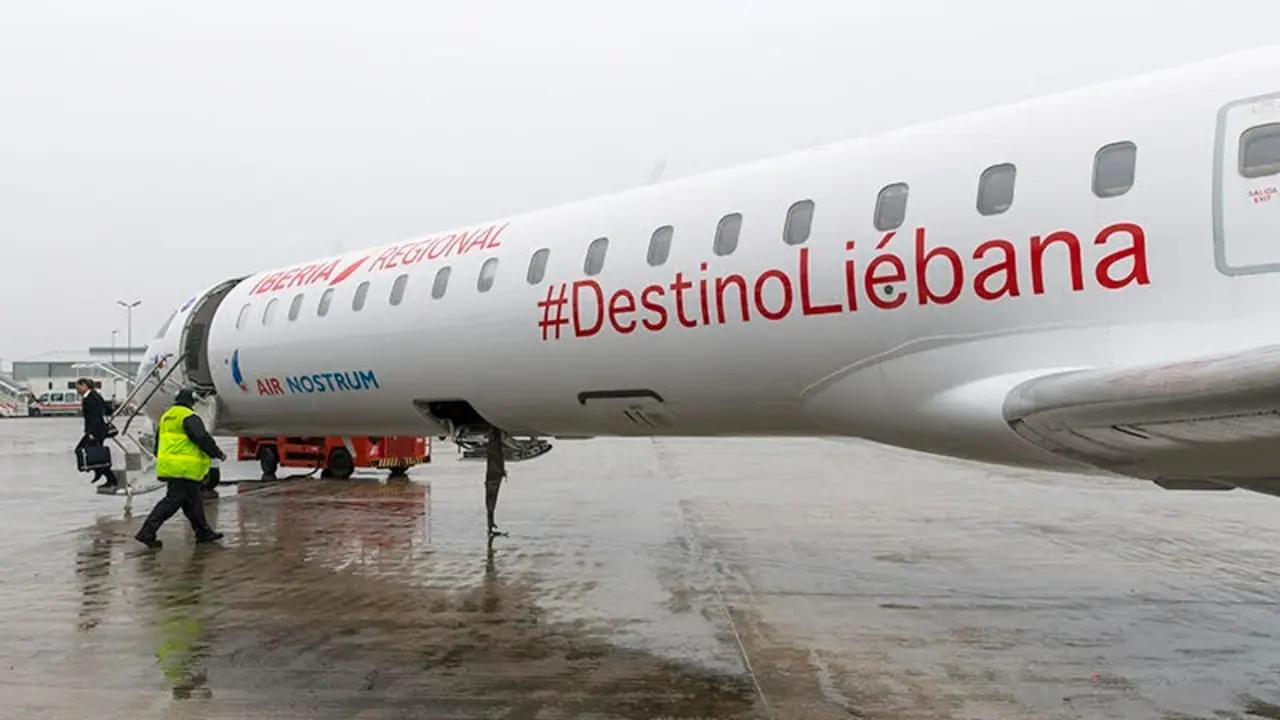 Imagen de un avi&oacute;n de Air Nostrum. /Alerta
