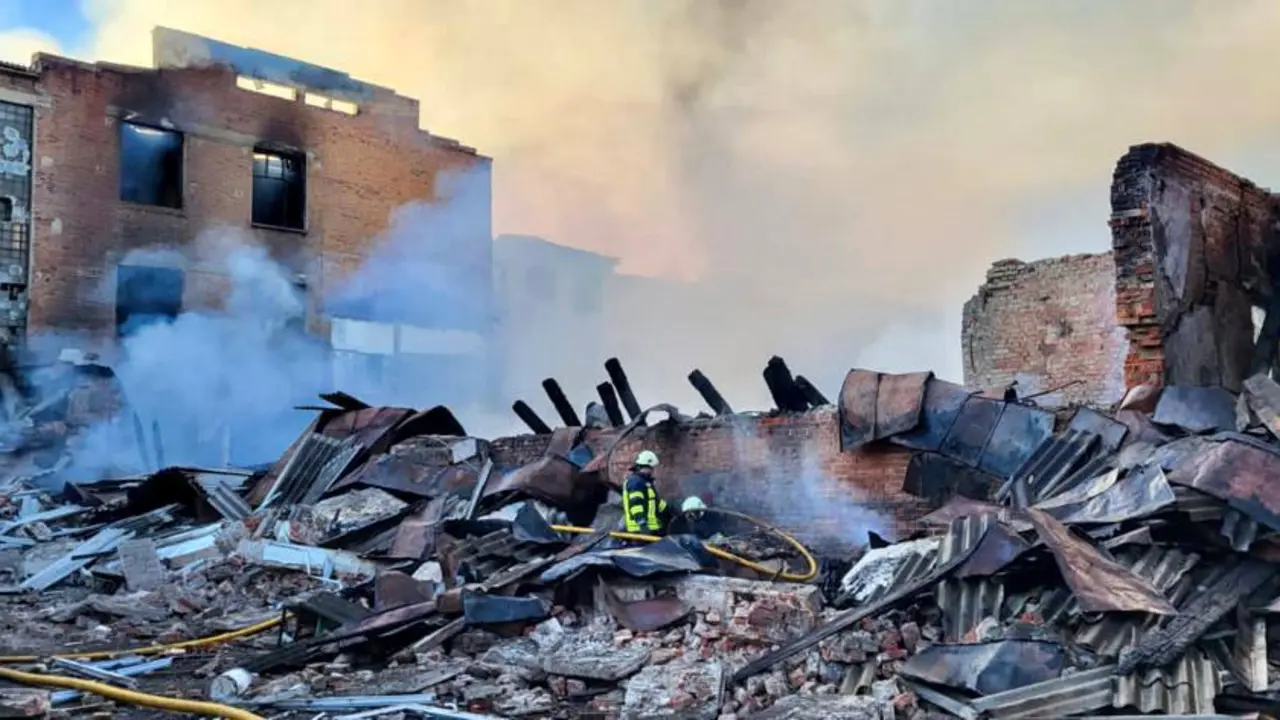 Masacre en una escuela del distrito de Slobidsky.