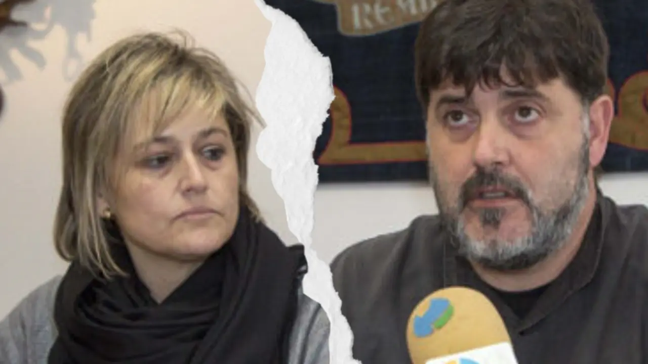 La alcaldesa de Camargo, Esther Bolado, y el concejal de Econom&iacute;a y Hacienda, H&eacute;ctor Lav&iacute;n.