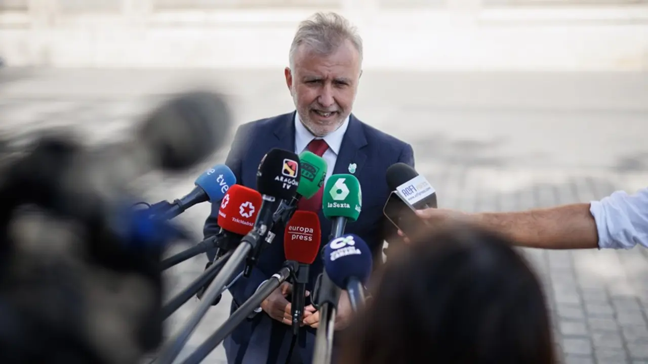 El presidente de Canarias, &Aacute;ngel V&iacute;ctor Torres.