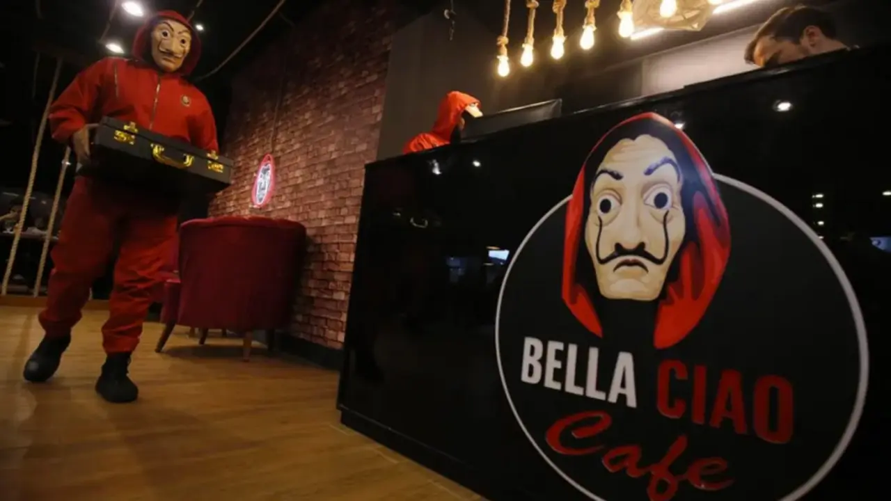 El caf&eacute; Bella Ciao, en Peshawar, Pakist&aacute;n. EFE/EPA/Bilawal Arbab
