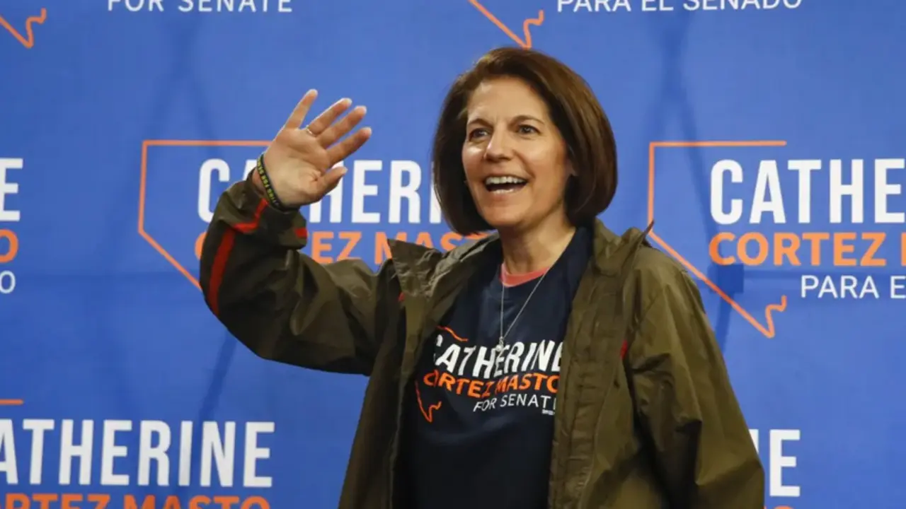 La senadora dem&oacute;crata por Nevada, Catherine Cortez Masto. EFE/EPA/Caroline Brehman