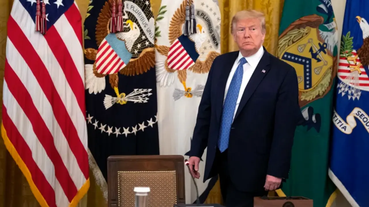 El expresidente de Estados Unidos Donald Trump, en una fotograf&iacute;a de archivo. EFE/Kevin Dietsh/Pool