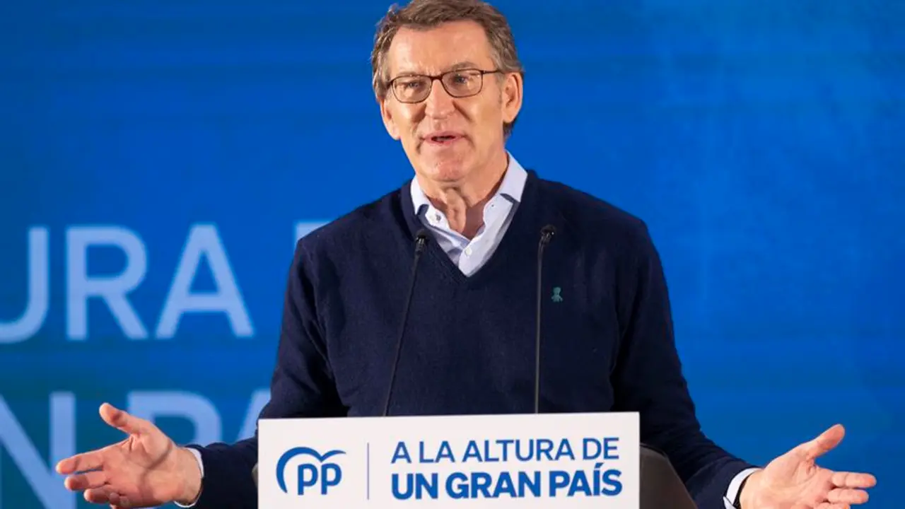 El presidente del Partido Popular, Alberto N&uacute;&ntilde;ez Feij&oacute;o. / Cati Cladera