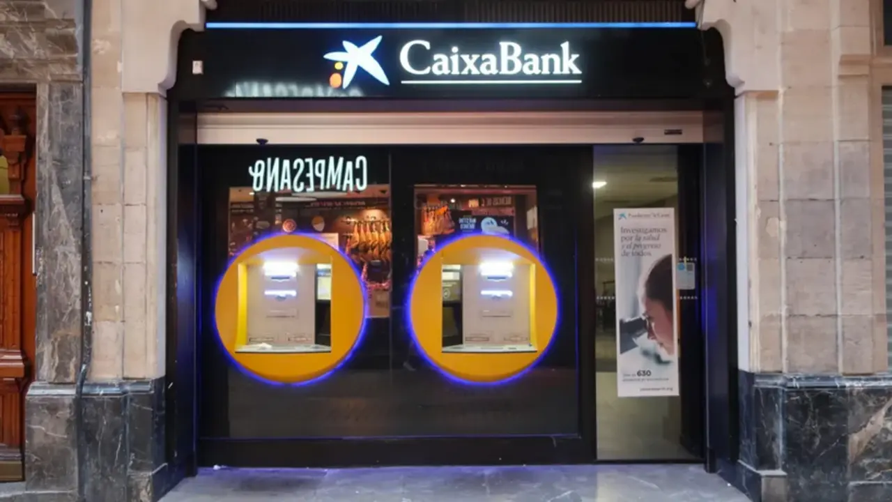 Cajero autom&aacute;tico de CaixaBank. EFE/Paloma Puente