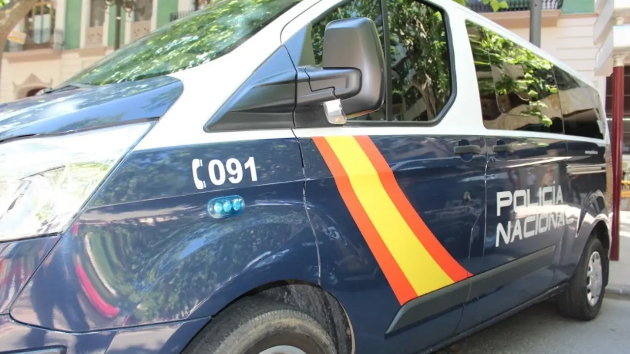 Vista de un coche de la Polic&iacute;a Nacional. / E.P.