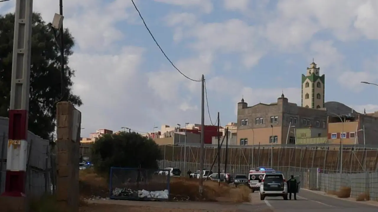 Imagen de la valla de Melilla tras la entrada de decenas de inmigrantes el pasado mes de junio. EFE/ Paqui S&aacute;nchez