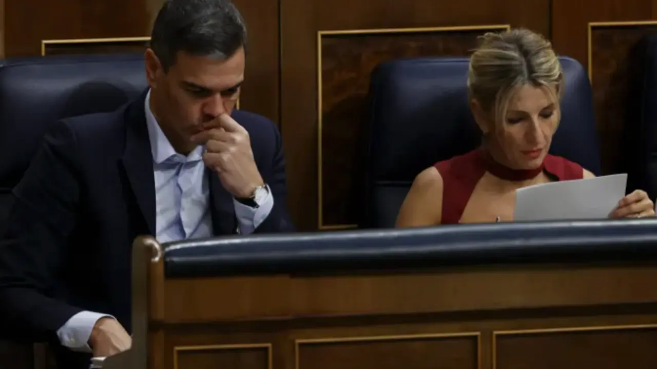 Pedro S&aacute;nchez y Yolanda D&iacute;az, en una imagen de archivo. EFE/Javier Liz&oacute;n