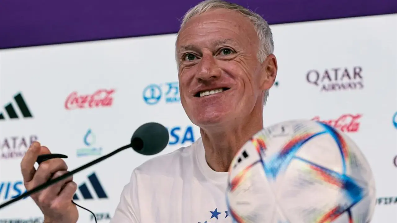 El seleccionador franc&eacute;s, Didier Deschamps. EFE / ALI HAIDER