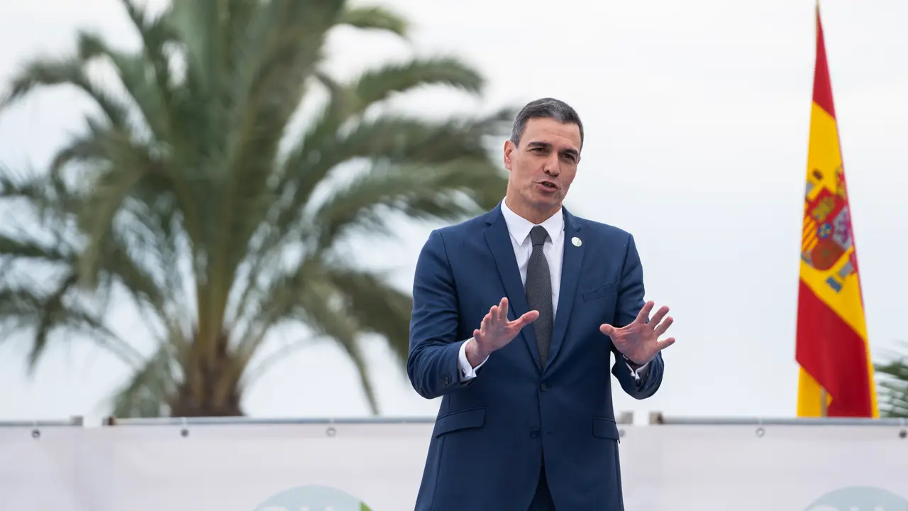 El presidente del Gobierno de Espa&ntilde;a, Pedro S&aacute;nchez