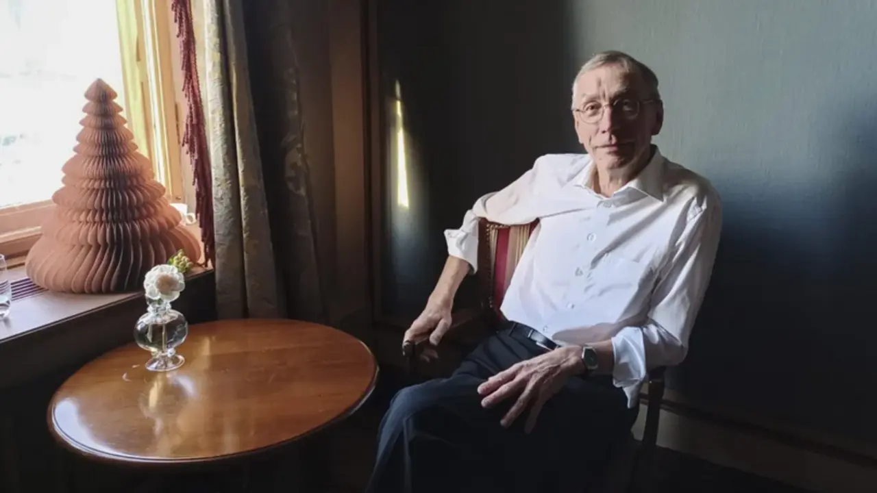 El Premio Nobel de Medicina Svante P&auml;&auml;bo en una entrevista con EFE en Estocolmo. EFE/Carmen Rodr&iacute;guez