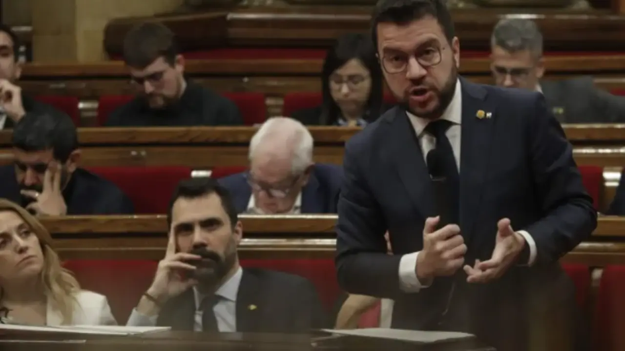 El presidente de la Generalitat, Pere Aragon&egrave;s, en una imagen de archivo.