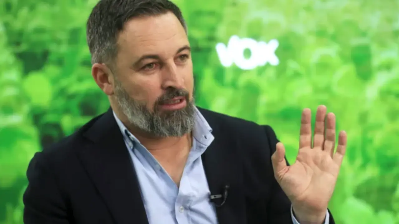 El l&iacute;der de Vox, Santiago Abascal. EFE/Fernando Alvarado