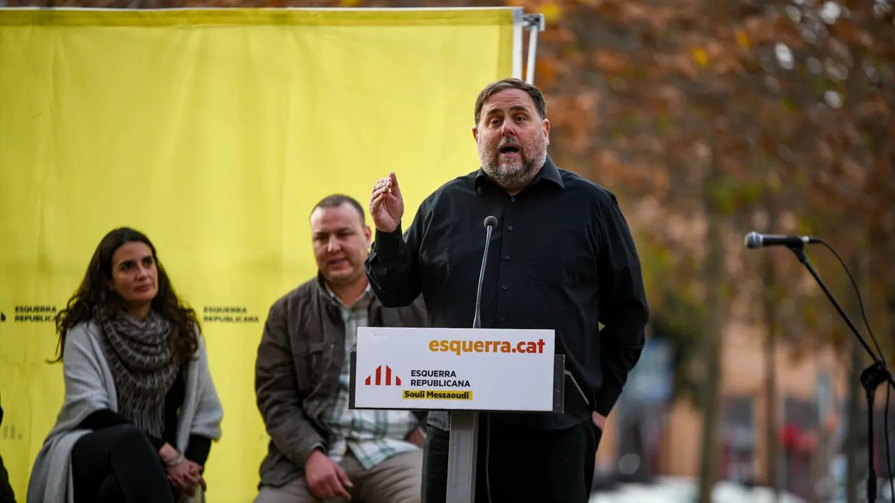 El l&iacute;der de ERC, Oriol Junqueras. E.P. / MARC PUIG PEREZ