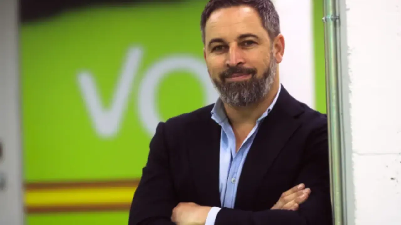 El presidente de Vox, Santiago Abascal, durante una entrevista con EFE. EFE/Fernando Alvarado