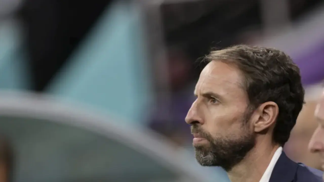 El seleccionador ingl&eacute;s, Gareth Southgate. EFE/Antonio Lacerda