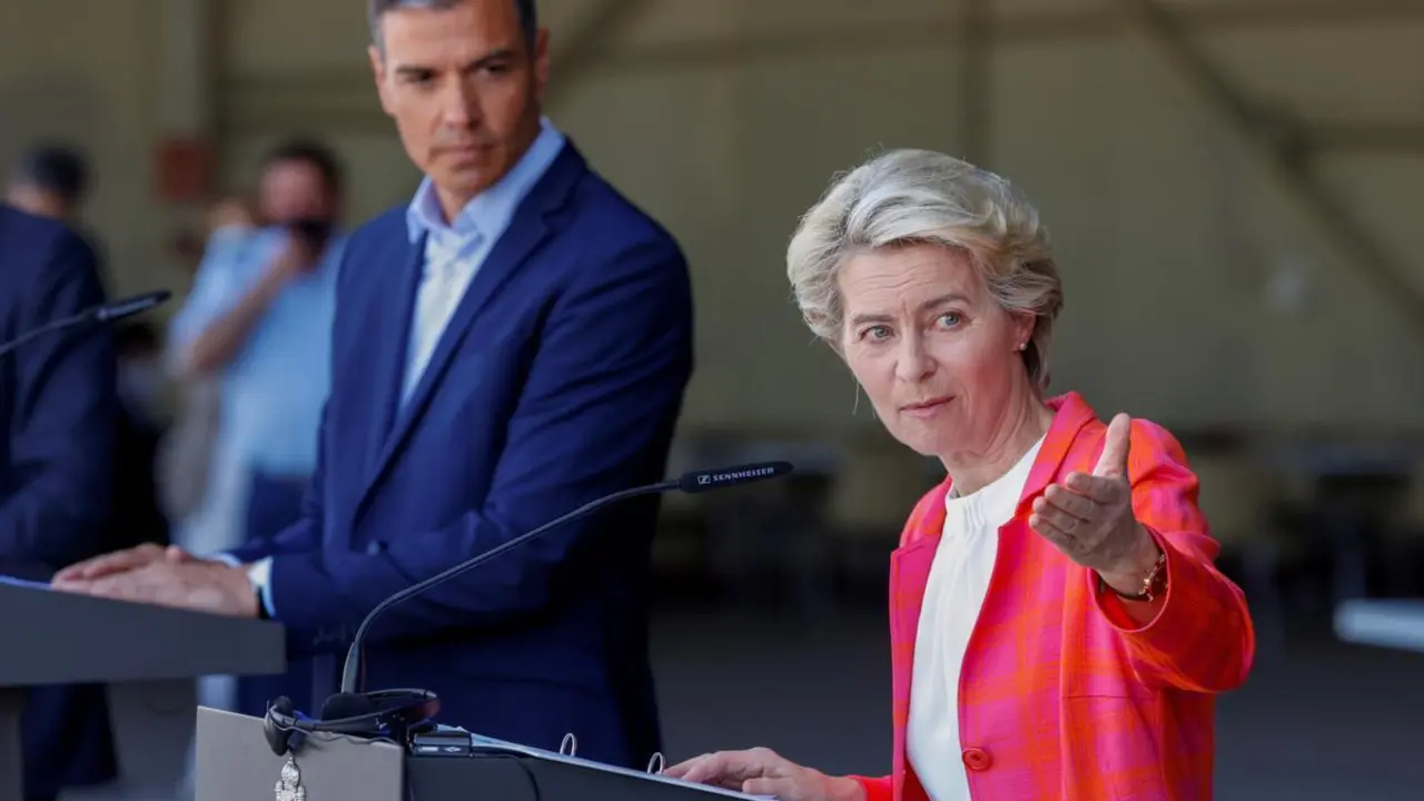 sanchez y von der leyen